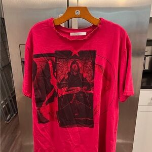 Givenchy Vibrant Red Cotton Top